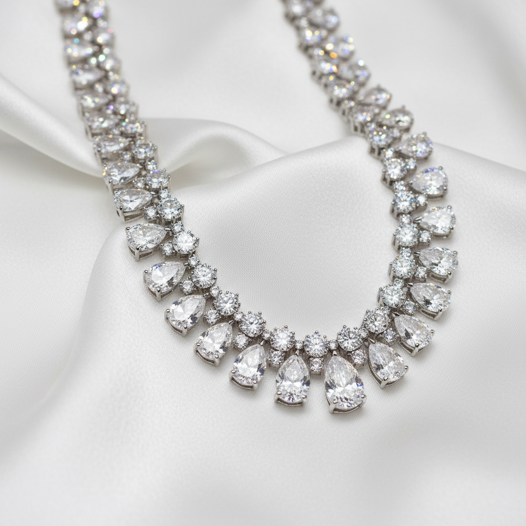 Light around the neck.